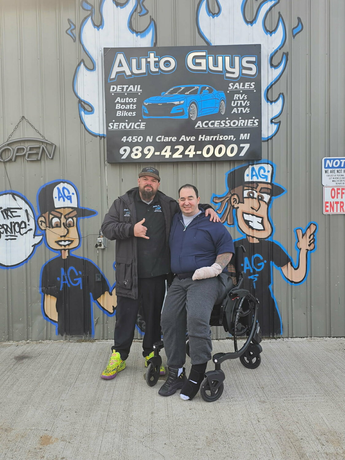 Auto Guys — Out back